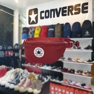 กระเป๋าคาดอก/คาดเอว Converse รุ่น Core Chuck Waist Bag ใบเล็กกะทัดรัดแถมฟรี M A S K สีฟ้า 10 ชิ้น