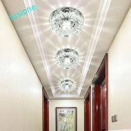FUSIONEDGE Balcony lamp, Aisle Flush 3W LED Ceiling Lights, Multicolor Downlight Surface Mounted Cry