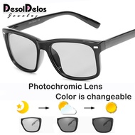 【hot】 New Driving Small Polarized Photochromic Sunglasses Men Chameleon Glasses Sunglass Goggles de sol masculino