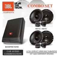 [ชุดอัปเกรด] ลำโพงรถ ดอกลำโพง ลำโพงแยกชิ้น ลำโพงแยกชิ้นติดรถยนต์ แบบ2ทาง ขนาด6.5นิ้ว JBL STAGE1 601C