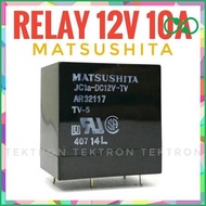 Relay Matsushita Jc1A-Dc12V-Tv Spst 1 No 10A 250Vac Coil 12V Japan
