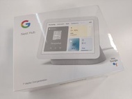 Google Nest Hub (2nd Gen) 免提智能音箱帶 Google Assistant 和 7" Display 谷歌全智能家居助理