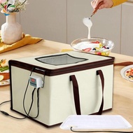 [chulisia] Bread Proofer Foldable Warming Mat View Window with Handle Portable Dough Proofer for Com