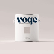 Voqe สีน้ำอะครีลิคแท้ 100% เฉดสีนวลเทา สีทาบ้าน ทาอาคารเกรดพรีเมี่ยม เนื้อสีเยอะ