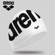 ❈﹍หมวกว่ายน้ำดูแลเส้นผมกันน้ำซิลิโคนขนาดเดียวสำหรับเด็ก Arena สำหรับผู้ใหญ่และผู้ชาย หมวกว่ายน้ำสำหร