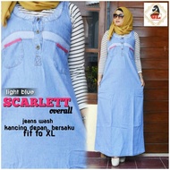 Scarlett overalls/Muslim overalls/jeans overalls/overalls