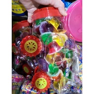 Terlaris...! Jelly Sriwijaya Model Pesawat Agar-Agar Toples Isi 70Pcs