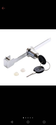 sliding glass lock ,lock ng stante with 2keys