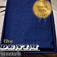 Denim Jeans Fabric 12oz Thick Stretch 1.25 meters