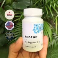 THORNE Research Zinc Bisglycinate (15 mg - 60 capsules) ทอร์น ซิงค์