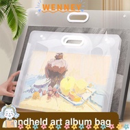 WEY File Folder, Waterproof A2/A3/A4 Painting Paper Storage Bag, High Quality 4K/8K/16K Portable 4K/