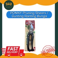 PONNY Pruning Shears / Gunting Ranting Bunga /日本园艺剪刀