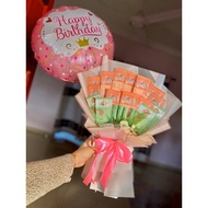 Bouquet Duit / Tambahan coklat