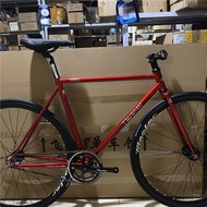 Tsunami Tsunami Dead Fly 4130 Chromium Molybdenum Steel Fixed Gear Bike Flat Flower Vehicle Steel Fr