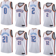 IDAWN7 New NBA Jersey Oklahoma City Thunder Adams Felton Roberson Westbrook Basketball Sports Vest C