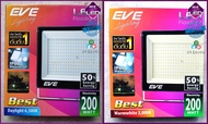 EVE โคมฟลัดไลท์ สปอร์ตไลท์ โคมไฟสปอร์ตไลท์ LED 200W 17,000lm IP66 กันน้ำกันฝุ่น แสงขาว แสงวอร์ม ทรงส