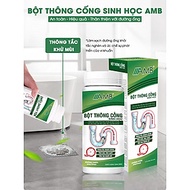 Bột thông cống sinh học AMB, Viện Hàn lâm khoa học Việt Nam thông tác cống, đường ống bồn rửa bát, r
