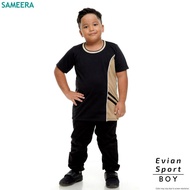 Boy Tshirt EVIAN SPORT (Black)