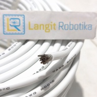 AWG 7 Silicone Cable AWG7 Cable Silicone Wire White Flexible Heat Resistant