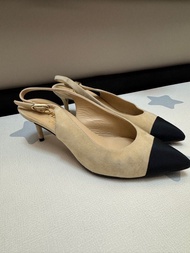 Chanel slingback heels