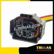 4 Pin BMW E90 E60 E66 F18 F20 X5 X6 Radiator Cooling Fan Motor Socket Connector