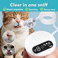 Electric Pet Nasal Aspirator Cat Dog Nose Wash Cleaner Cat Flu Snot Sucker Amniotic Fluid Suction De