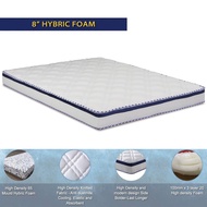 Solano Hybrid Foam Mattress H8"