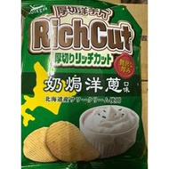 湖池屋 厚切洋芋片 奶焗洋蔥口味 54克 袋裝 台灣製