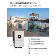 Hybrid on/off Grid inverter รุ่น SUN-5K-SG05LP1-EU ระบบชาท MPPT 100A ยี่ห้อ Deye ขนาด 5.0Kw ไฟ 1เฟส 