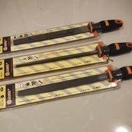 Various Metal Iron Files 10" inches 1) 007 FLAT (FLAT / FLAT) • 2) 027 HALF ROUND (1/2 ROUND) • 3) 0