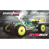 Caster Racing ETO821 1/8 EP ESC Hobbywing 120A 4268 brushless motor 2100kv servo 25kg 4WD 80KM off-r