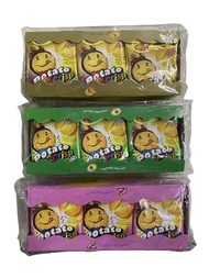 ขนมแคร็กเกอร์มันฝรั่งบางกรอบ (Win2 Potato Crackers Crisp) 1กล่องมี30ซอง