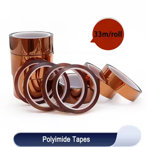 High Temperature Heat BGA Tape Thermal Insulation Tape Polyimide Adhesive Insulating Adhesive Tape 3