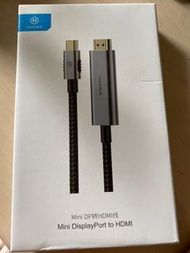 Mini DP 轉 HDMI 線 ,1.8 米