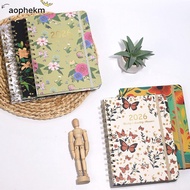 AOPHEKM 2026 Planner, Jan.2026 - Dec.2026 Weekly and Monthly Calendar 2026, Monthly Tabs Agenda A5 C