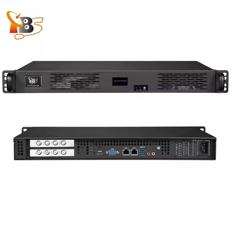 TBS2954 1U IPTV Server, DVB to IP Server with 2 PCIe Slots for IPTV/OTT TV Headend System, Video Str