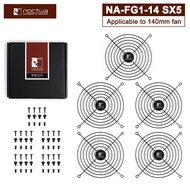 Noctua พัดลม NA-FG1 Kisi-Kisi Besi 40 60 80 90 120มมพัดลมเหล็กลดเสียงรบกวนกรอบสี่เหลี่ยมทั้งหมดรองรั