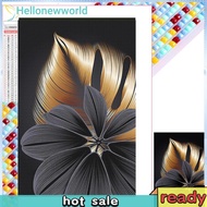 5D DIY Full Square Drill Diamond Painting Flower Kit Home Decor Art 45x65cm