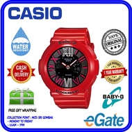 Casio BGA-160-4B Baby-G Ladies Analog Digital Sporty Red Strap Original Watch