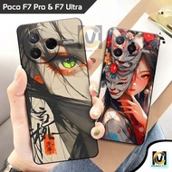 Case poco F7 Pro 5G & poco Latest Ultra 5GF7 2025 Japanese Motif Girl | SoftCase hp poco F7 Pro 5G &