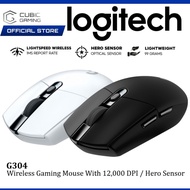 LOGITECH G304 WIRELESS GAMING MOUSE HERO SENSOR / 12000 DPI / LIGHTWEIGHT / 6 PROGRAMMABLE BUTTONS -