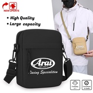 Arai Helmet Racing mini shoulder bag Men Waterproof Sling Bag Motorcycle Gear Crossbody Chest Pack
