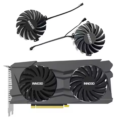 NEW 85MM 4PIN DC 12V 0.35A CF-12910S RTX3070 GPU Cooler for Inno3D GEFORCE RTX 3050 3060Ti 3070 TWIN