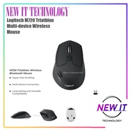 Logitech M720 Triathlon Bluetooth + USB 1000dpi Optical Right Handed Mouse – Black (910-004792)