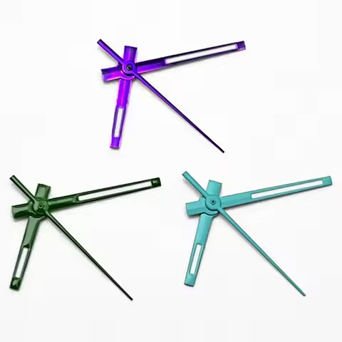 NH35 Green/Purple Watch Hands Luminous Fit NH35 NH36 ETA2824 2836 Miyota8215 Mingzhu DG2813 PT5000 M