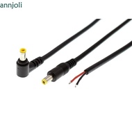 ANN DC 5 5mm x 2 5mm Male Plug Cord DC Power Pigtails Cable 5525 Jack to Bare Wire Open End Power Su