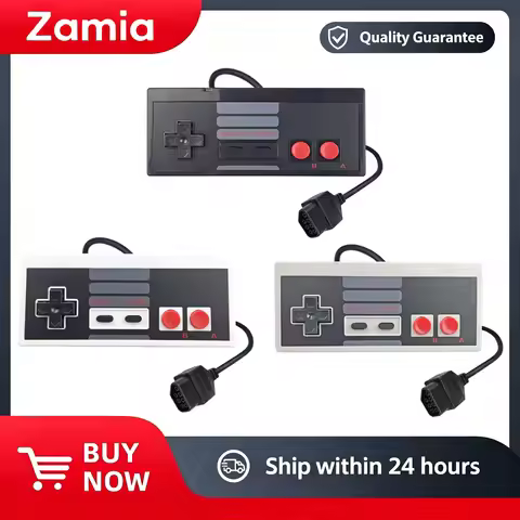 Zamia Mini Game 8-bit Retro Game Controller Classic Controller for NES System Console Control Pad fo