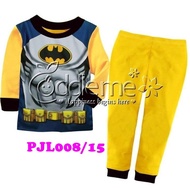 PJL008/15 BATMAN YELLOW ( sz 2 & 5y )