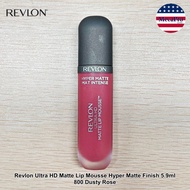 ☆ Revlon® Ultra HD Matte Lip Mousse Hyper Matte Mat Intense 5.9 ml เรฟลอน ลิควิดลิปสติก เนื้อมูส S28