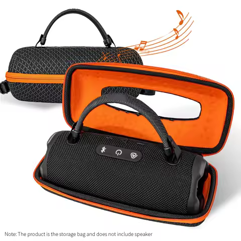 Portable Bag for JBL CHARGE6 Speaker Transparent Bags Charge 6 Outdoors Travel Carrying Sound Permea